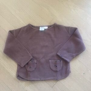 Zara Kids light aubergine color Sweater